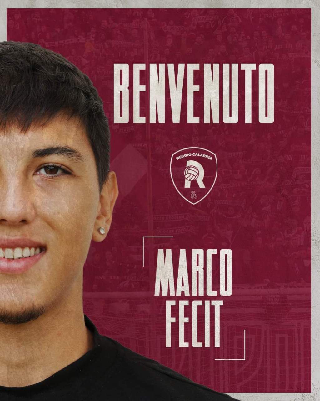 Il portiere Marco Fecit alla&nbsp;Reggina