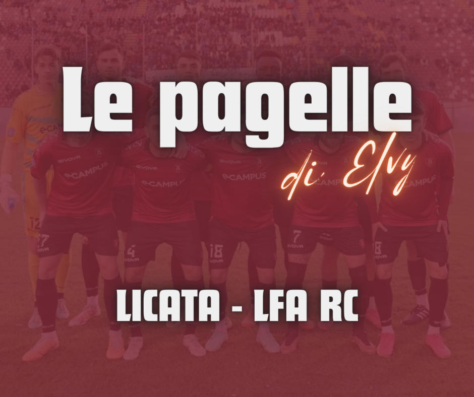 LICATA-LFA RC, LE PAGELLE DI ELVY