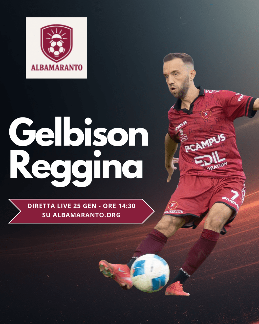 Gelbison – Reggina 0-1: Diretta LIVE. La Reggina vince, conquista la nona partita&nbsp;consecutiva