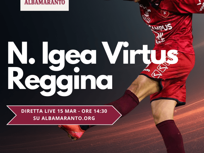 Nuova Igea Virtus – Reggina: Diretta&nbsp;Live