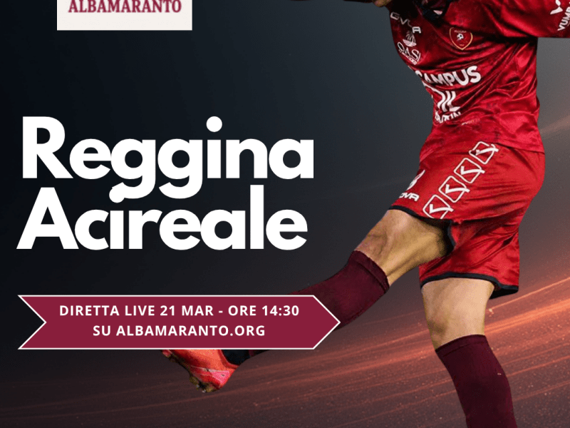 Reggina – Acireale: Diretta&nbsp;Live